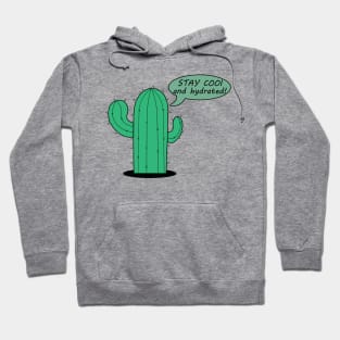 Cacti stay cool and hydrated minimalist Hoodie